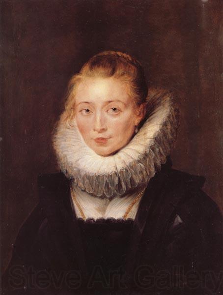 Peter Paul Rubens Maid of Honor to the Infanta Isabella, Spain oil painting art